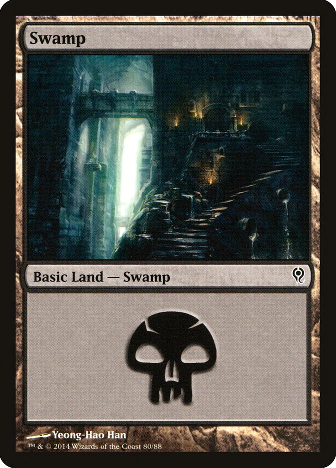 Swamp (80) [Duel Decks: Jace vs. Vraska] - The Mythic Store | 24h Order Processing