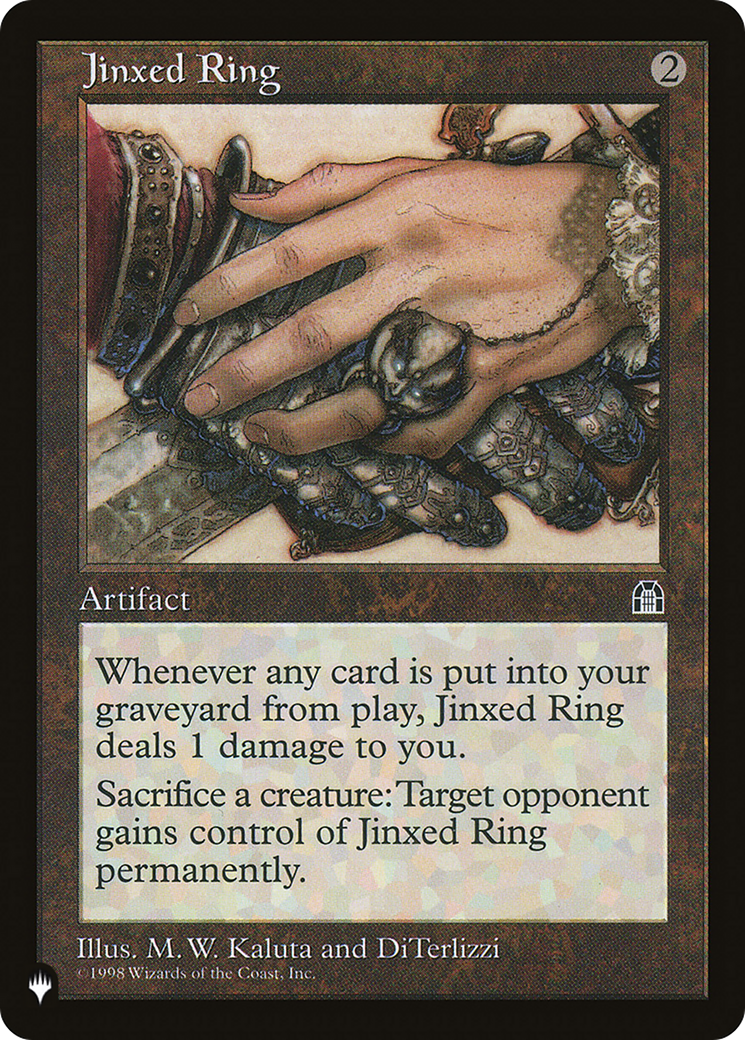 Jinxed Ring [The List] - The Mythic Store | 24h Order Processing