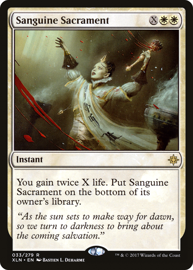 Sanguine Sacrament [Ixalan] - The Mythic Store | 24h Order Processing