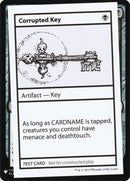 Corrupted Key [Mystery Booster Playtest Cards] - The Mythic Store | 24h Order Processing