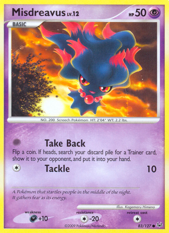 Misdreavus (83/127) [Platinum: Base Set] - The Mythic Store | 24h Order Processing