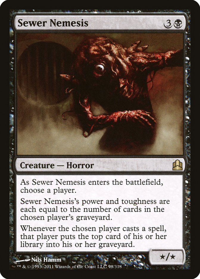 Sewer Nemesis [Commander 2011] - The Mythic Store | 24h Order Processing