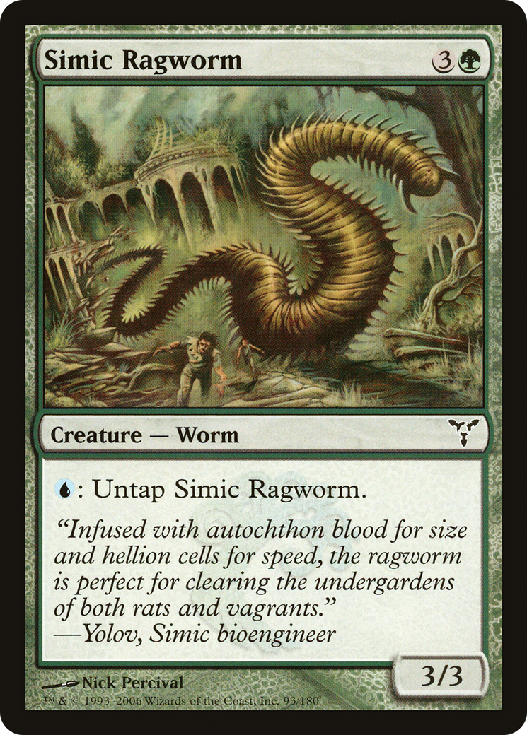 Simic Ragworm [Dissension] - The Mythic Store | 24h Order Processing