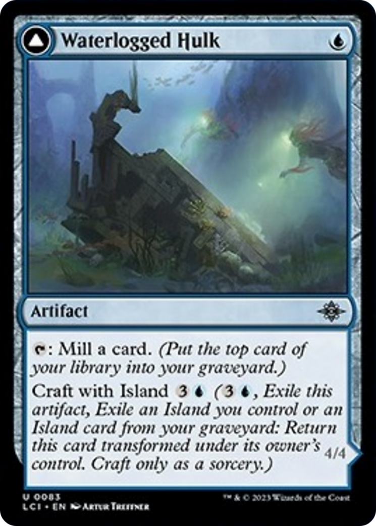 Waterlogged Hulk // Watertight Gondola [The Lost Caverns of Ixalan] - The Mythic Store | 24h Order Processing