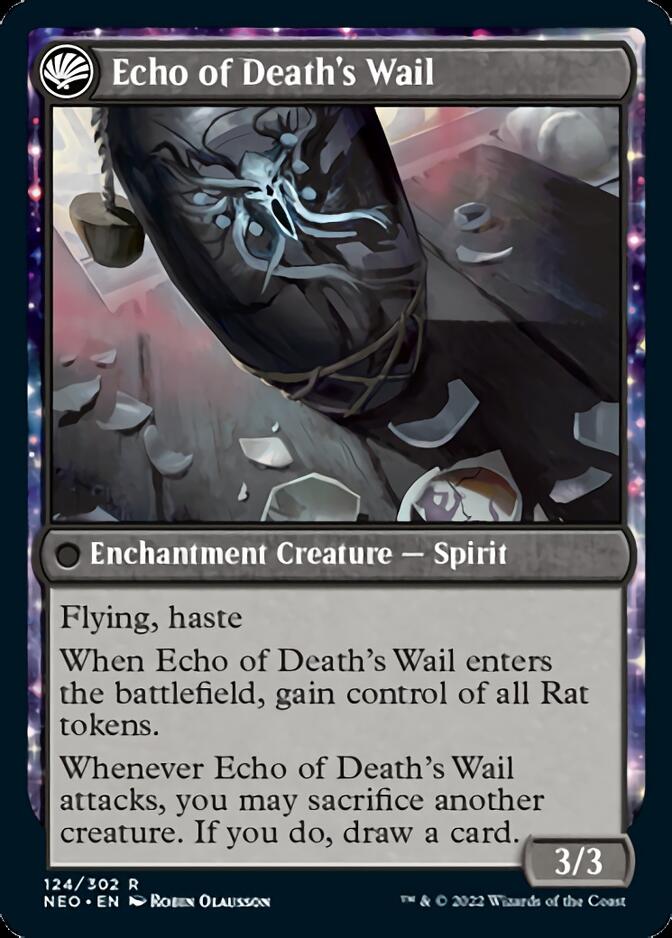 Tribute to Horobi // Echo of Death's Wail [Kamigawa: Neon Dynasty] - The Mythic Store | 24h Order Processing