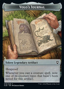 Volo's Journal Token [Commander Legends: Battle for Baldur's Gate Tokens] - The Mythic Store | 24h Order Processing