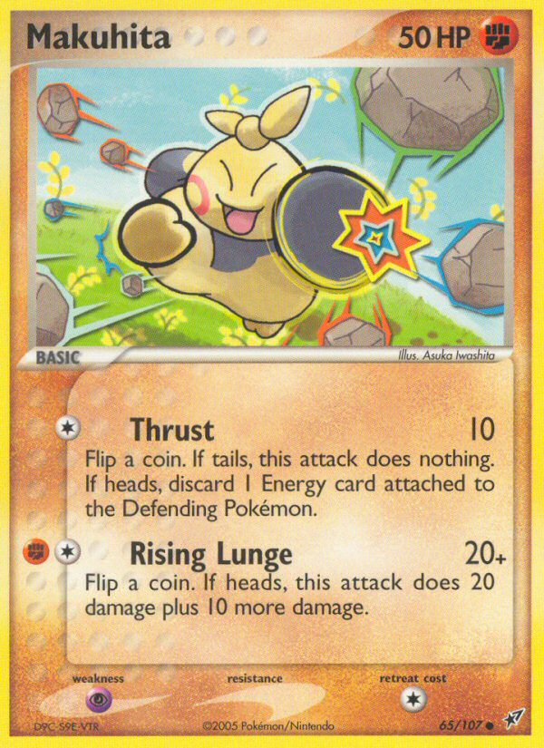 Makuhita (65/107) [EX: Deoxys] - The Mythic Store | 24h Order Processing