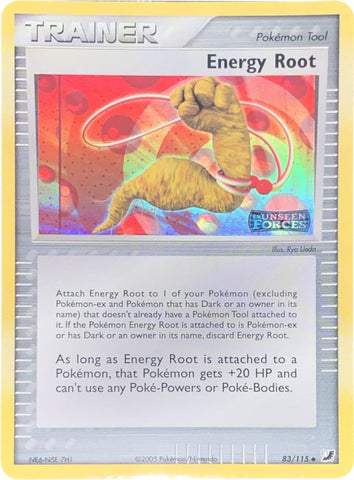 Energy Root (83/115) (Stamped) [EX: Unseen Forces] - The Mythic Store | 24h Order Processing