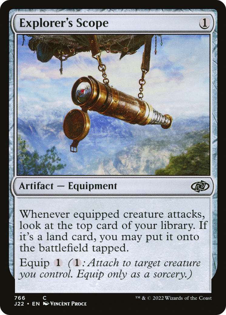 Explorer's Scope [Jumpstart 2022] - The Mythic Store | 24h Order Processing