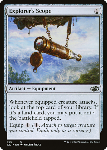 Explorer's Scope [Jumpstart 2022] - The Mythic Store | 24h Order Processing