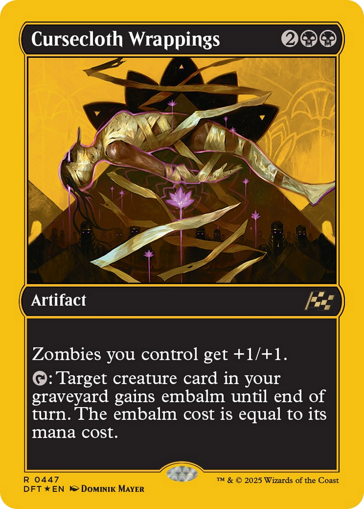 Cursecloth Wrappings (First-Place Foil) [Aetherdrift] - The Mythic Store | 24h Order Processing