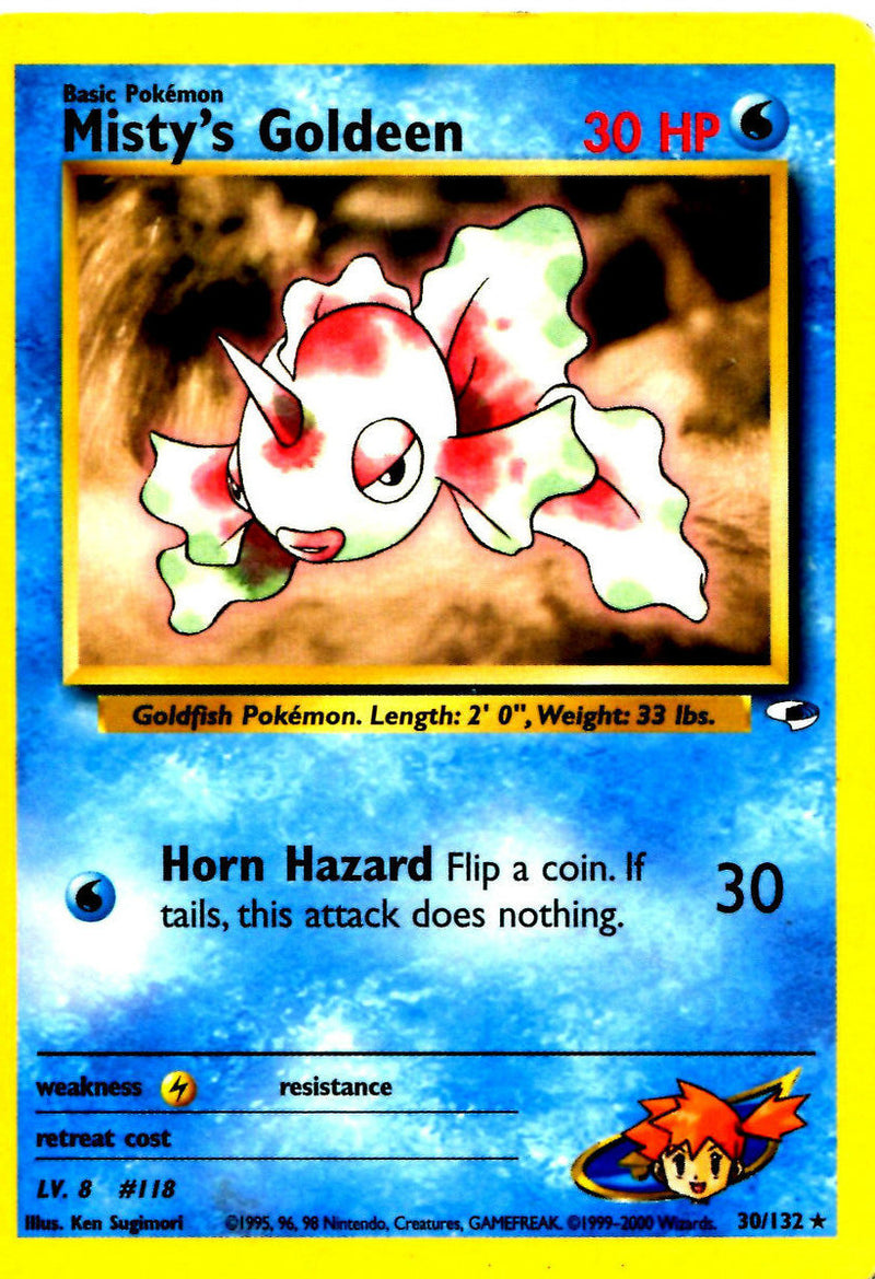 Misty's Goldeen (30/132) [Gym Heroes Unlimited] - The Mythic Store | 24h Order Processing