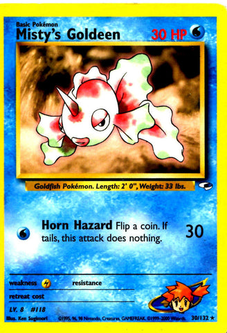 Misty's Goldeen (30/132) [Gym Heroes Unlimited] - The Mythic Store | 24h Order Processing