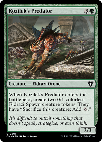Kozilek's Predator [Commander Masters] - The Mythic Store | 24h Order Processing