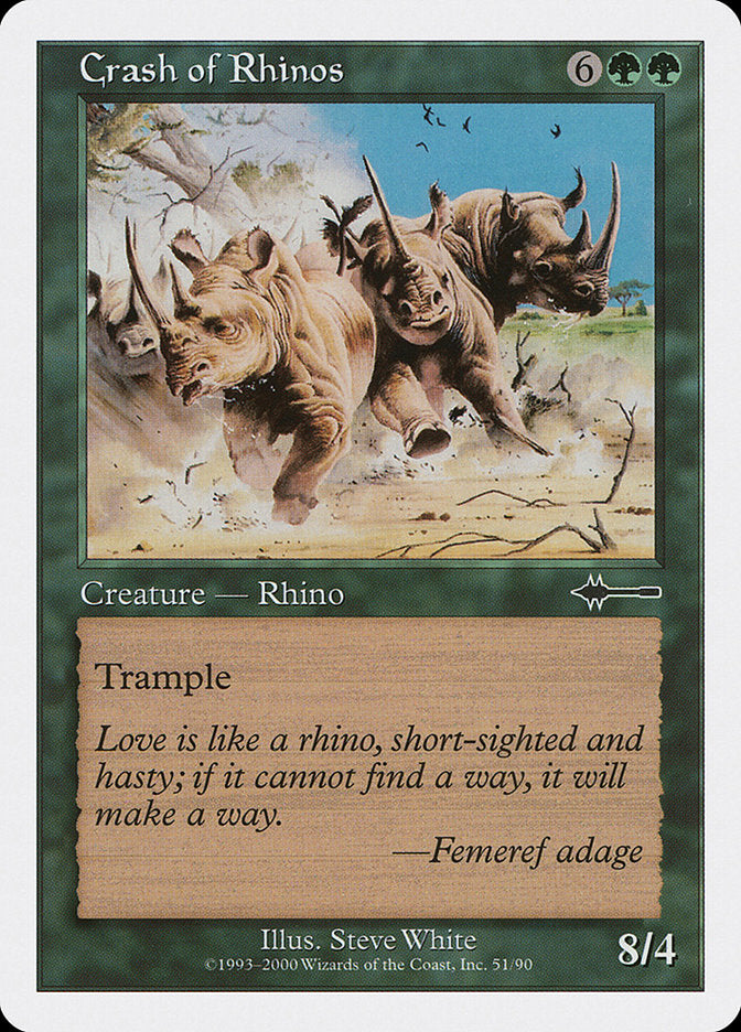 Crash of Rhinos [Beatdown] - The Mythic Store | 24h Order Processing