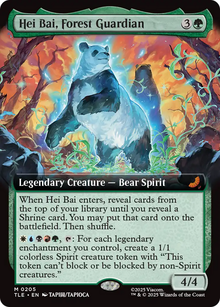 Hei Bai, Forest Guardian (Extended Art) [Avatar: The Last Airbender: Eternal-Legal] - The Mythic Store | 24h Order Processing