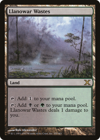 Llanowar Wastes [Tenth Edition] - The Mythic Store | 24h Order Processing