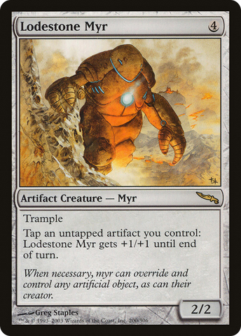 Lodestone Myr [Mirrodin] - The Mythic Store | 24h Order Processing