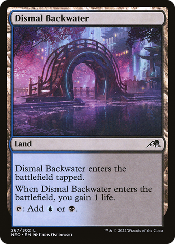 Dismal Backwater [Kamigawa: Neon Dynasty] - The Mythic Store | 24h Order Processing