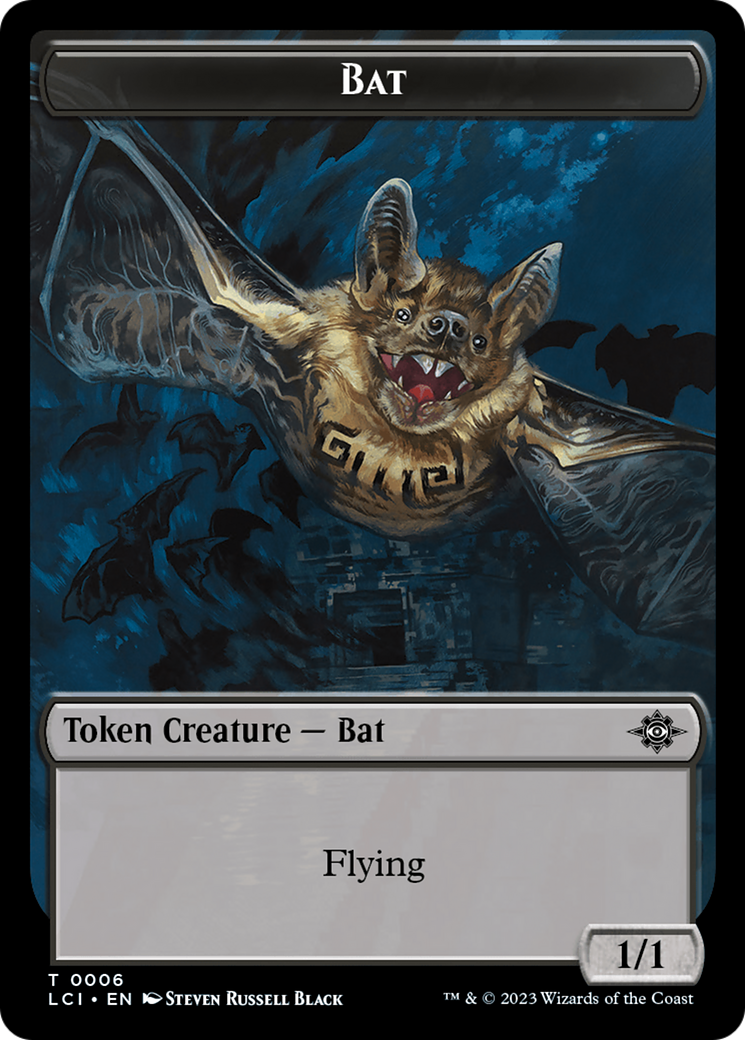 Vampire // Bat Double-Sided Token [The Lost Caverns of Ixalan Tokens] - The Mythic Store | 24h Order Processing