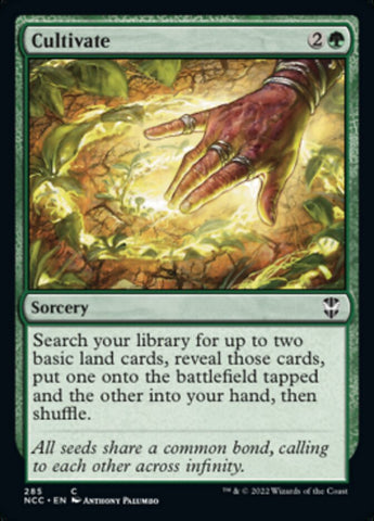 Cultivate [Streets of New Capenna Commander] - The Mythic Store | 24h Order Processing