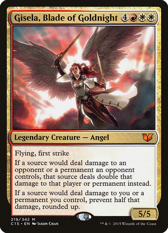 Gisela, Blade of Goldnight [Commander 2015] - The Mythic Store | 24h Order Processing