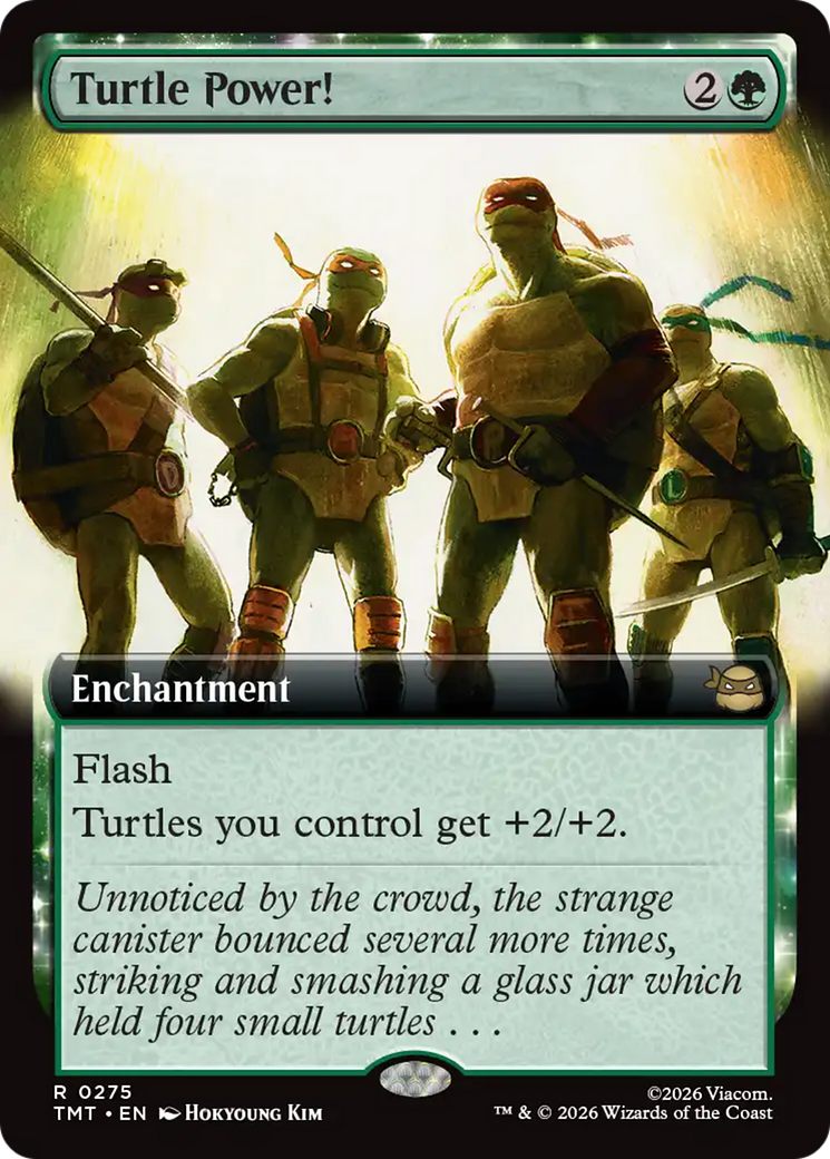 Turtle Power! (Extended Art) [Teenage Mutant Ninja Turtles] - The Mythic Store | 24h Order Processing