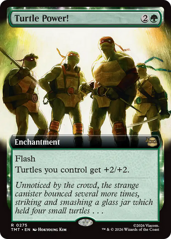 Turtle Power! (Extended Art) [Teenage Mutant Ninja Turtles] - The Mythic Store | 24h Order Processing