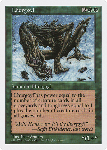 Lhurgoyf [Fifth Edition] - The Mythic Store | 24h Order Processing