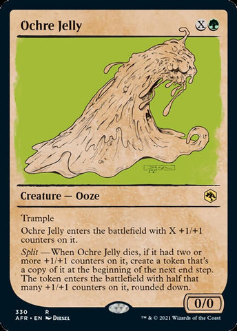 Ochre Jelly (Showcase) [Dungeons & Dragons: Adventures in the Forgotten Realms] - The Mythic Store | 24h Order Processing