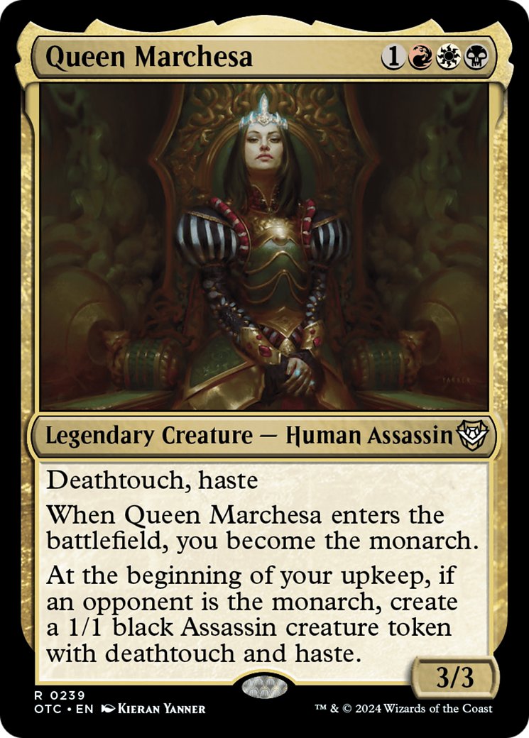 Queen Marchesa [Outlaws of Thunder Junction Commander] - The Mythic Store | 24h Order Processing