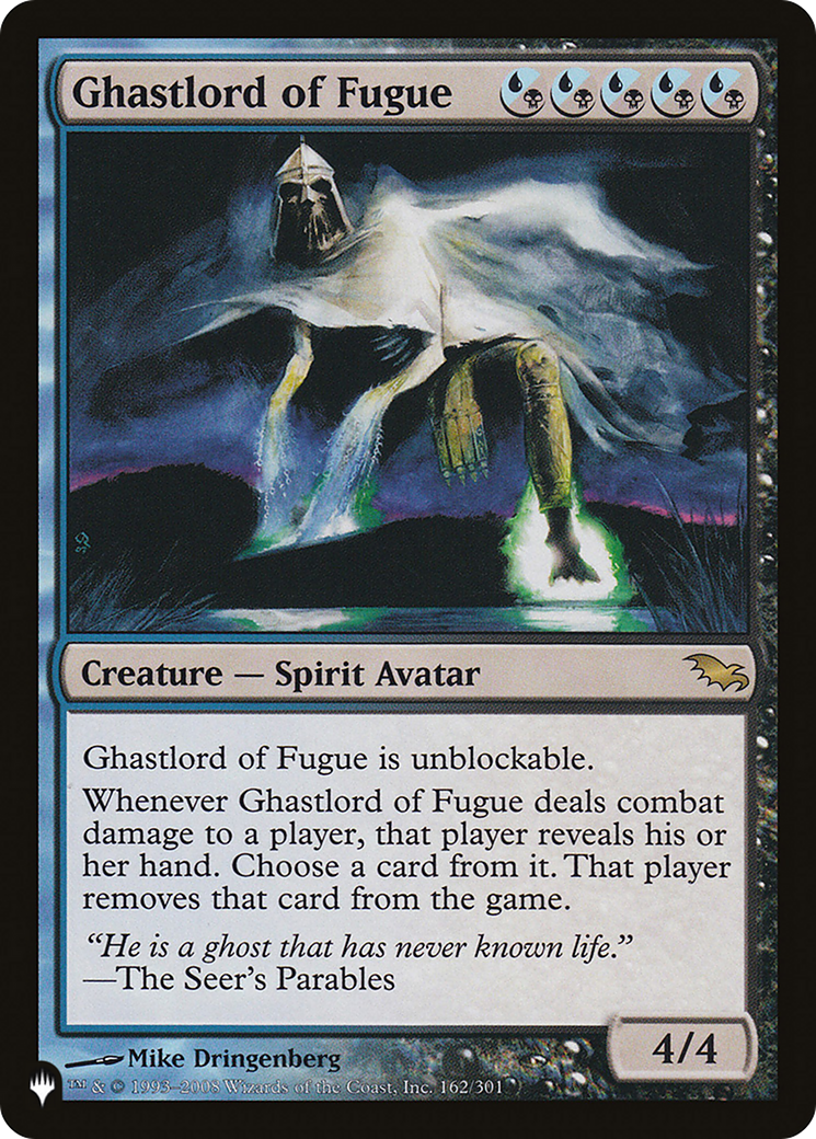 Ghastlord of Fugue [The List] - The Mythic Store | 24h Order Processing