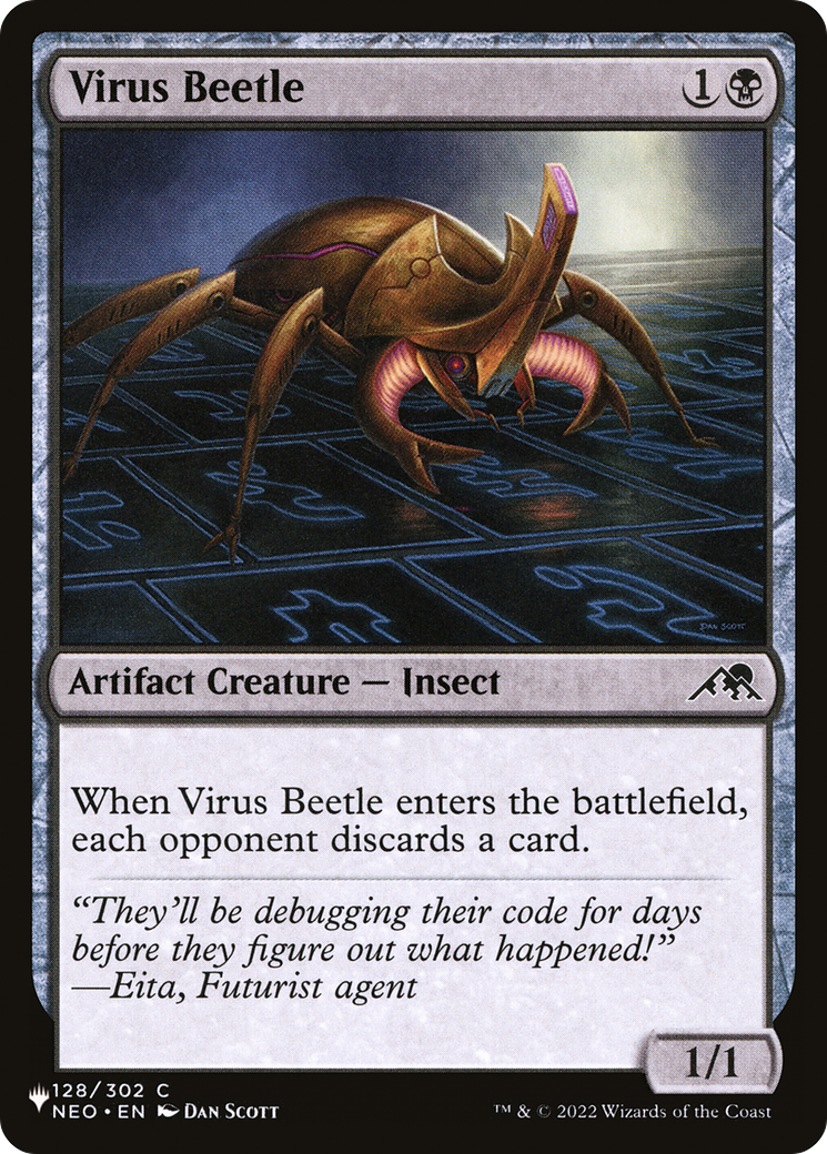 Virus Beetle [The List Reprints] - The Mythic Store | 24h Order Processing