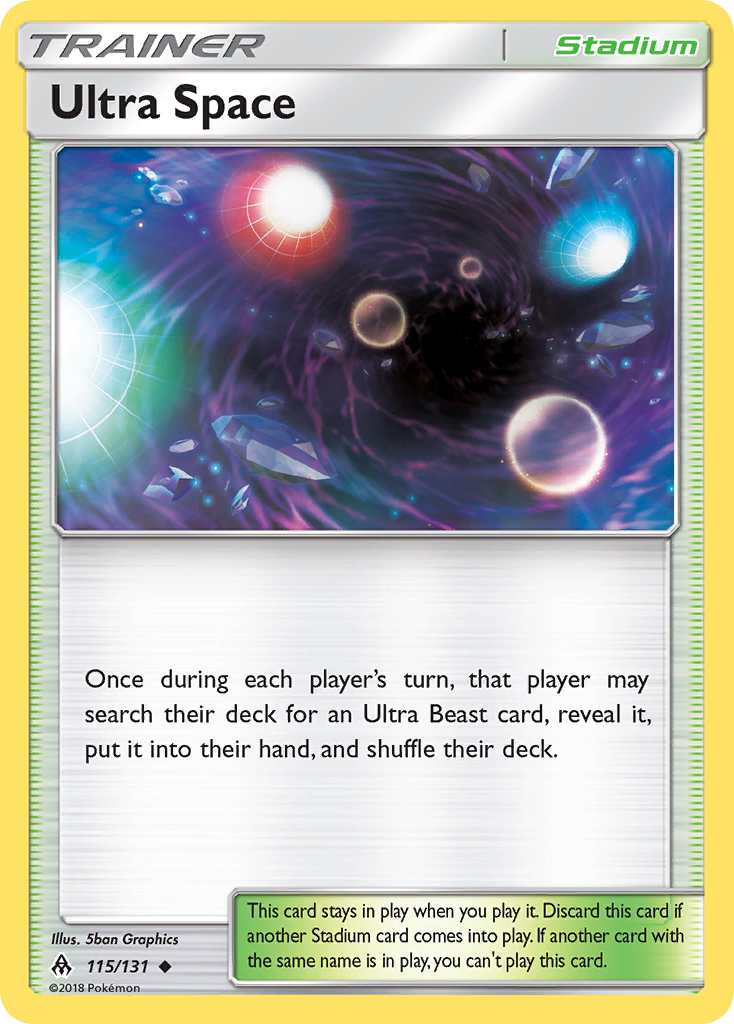 Ultra Space (115/131) [Sun & Moon: Forbidden Light] - The Mythic Store | 24h Order Processing