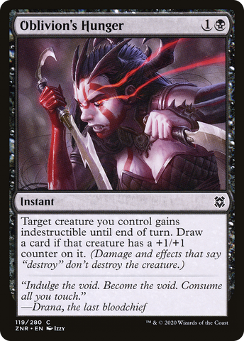Oblivion's Hunger [Zendikar Rising] - The Mythic Store | 24h Order Processing
