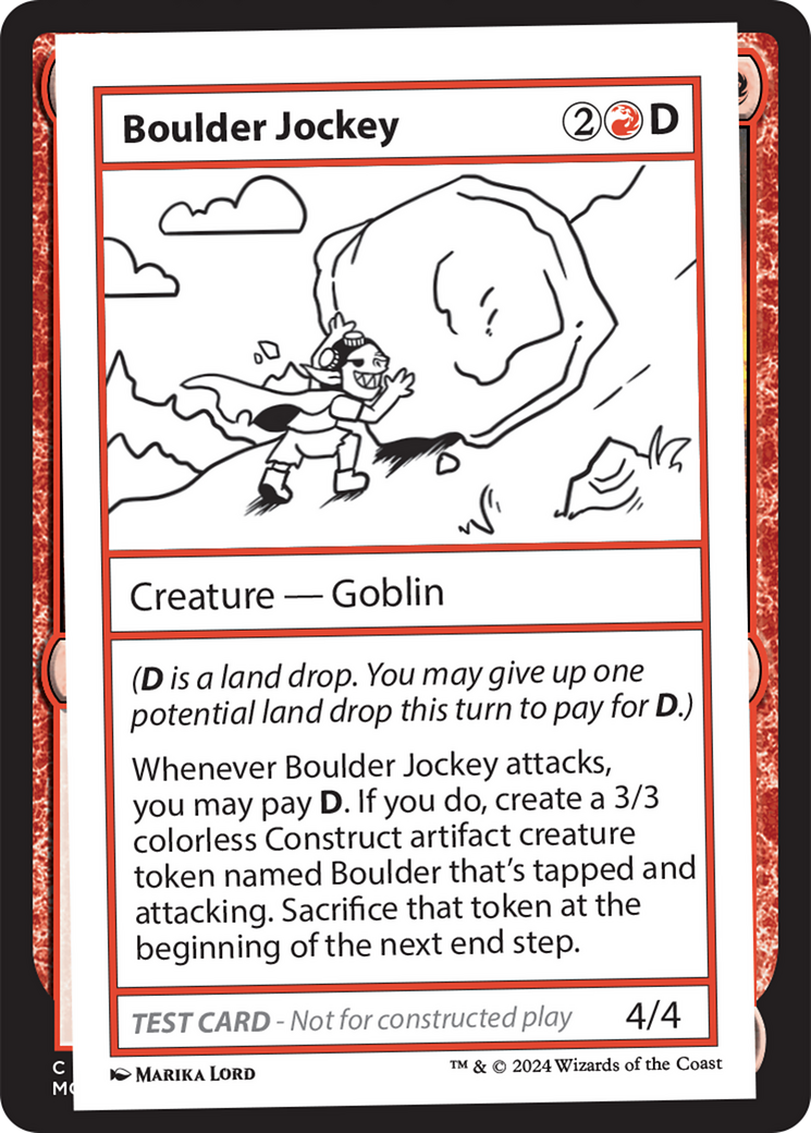 Boulder Jockey [Mystery Booster 2 Playtest Cards] - The Mythic Store | 24h Order Processing