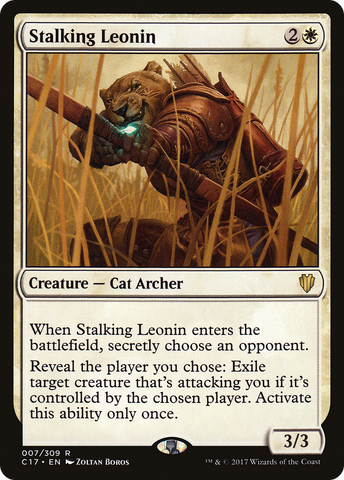 Stalking Leonin [Commander 2017] - The Mythic Store | 24h Order Processing