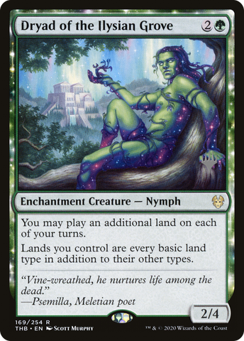 Dryad of the Ilysian Grove (Promo Pack) [Theros Beyond Death Promos] - The Mythic Store | 24h Order Processing