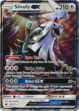 Silvally GX (90/111) (Jumbo Card) [Sun & Moon: Crimson Invasion] - The Mythic Store | 24h Order Processing