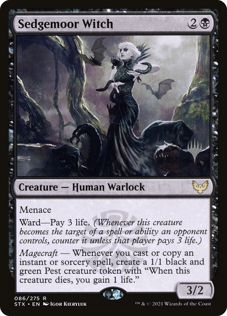 Sedgemoor Witch (Promo Pack) [Strixhaven: School of Mages Promos] - The Mythic Store | 24h Order Processing