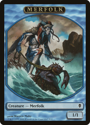 Merfolk Token [Zendikar Tokens] - The Mythic Store | 24h Order Processing