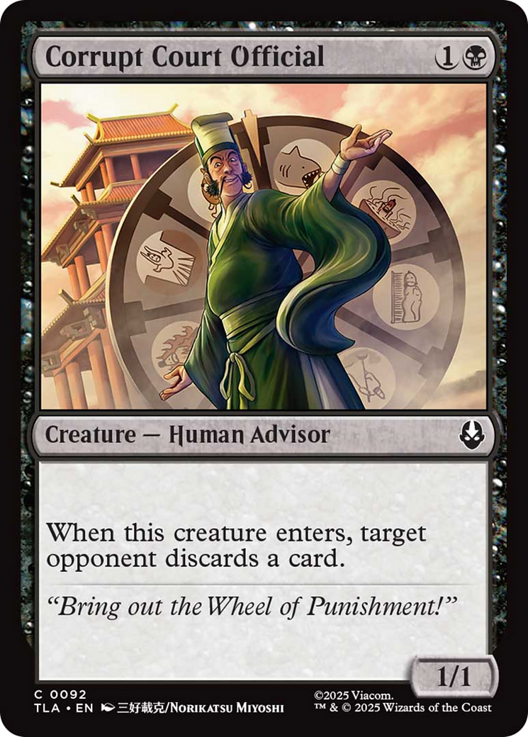 Corrupt Court Official [Avatar: The Last Airbender] - The Mythic Store | 24h Order Processing