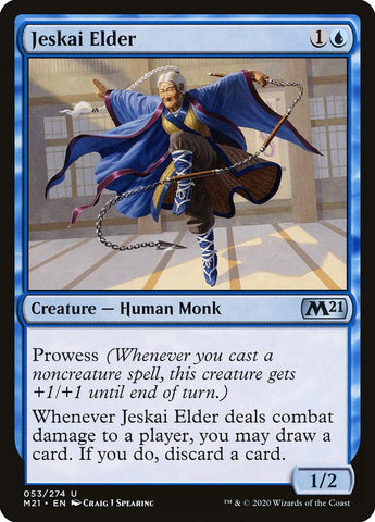 Jeskai Elder [Core Set 2021] - The Mythic Store | 24h Order Processing
