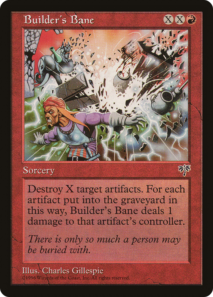 Builder's Bane [Mirage] - The Mythic Store | 24h Order Processing