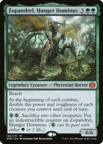 Zopandrel, Hunger Dominus [Phyrexia: All Will Be One] - The Mythic Store | 24h Order Processing