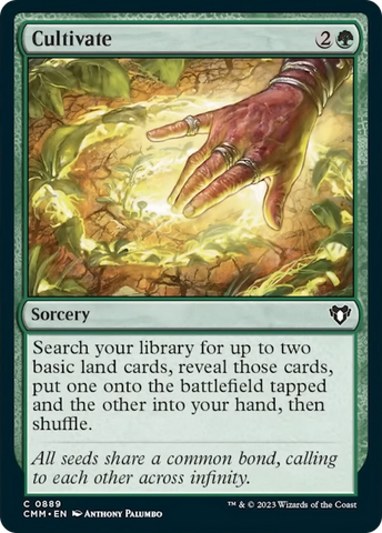 Cultivate [Commander Masters] - The Mythic Store | 24h Order Processing
