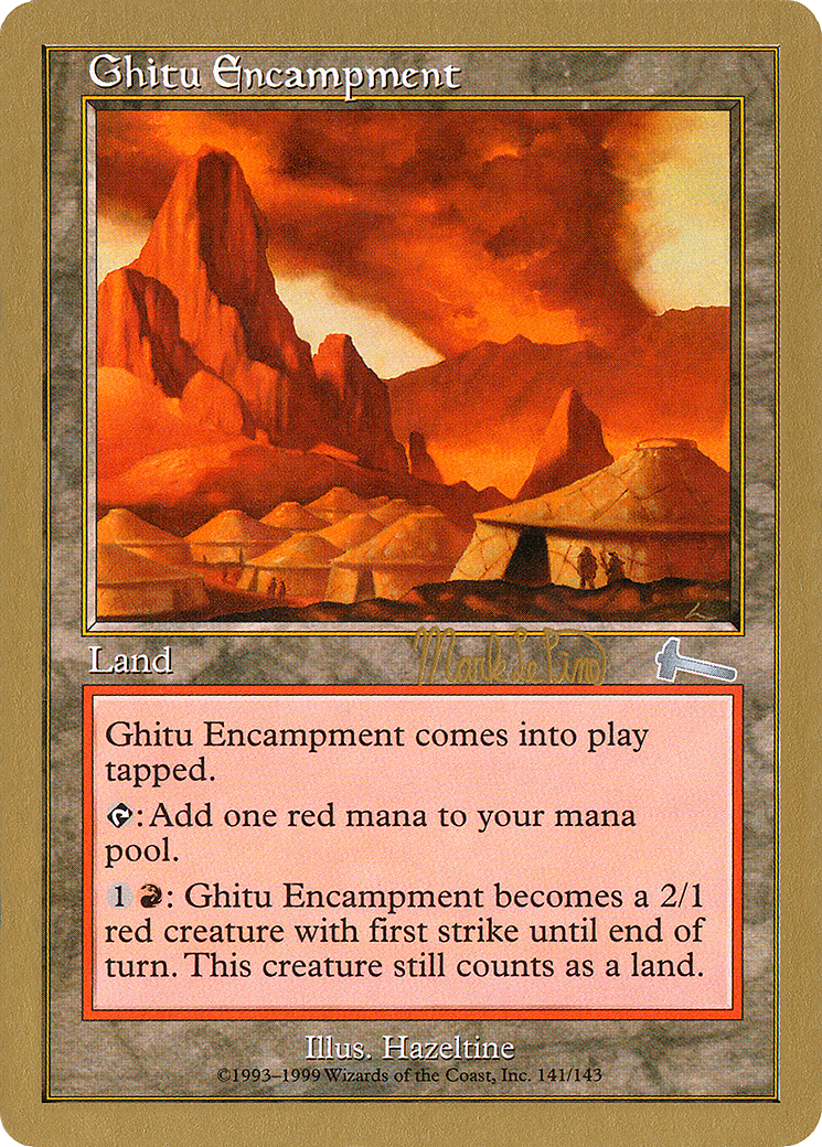 Ghitu Encampment (Mark Le Pine) [World Championship Decks 1999] - The Mythic Store | 24h Order Processing
