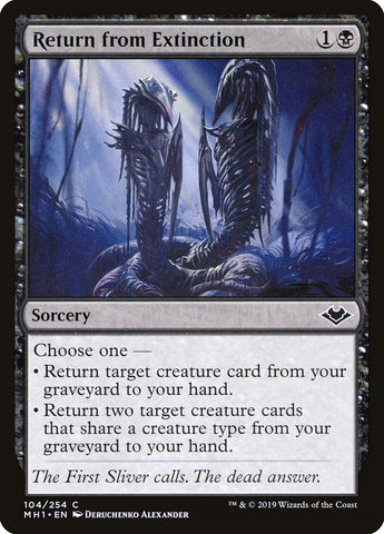 Return from Extinction [Modern Horizons] - The Mythic Store | 24h Order Processing