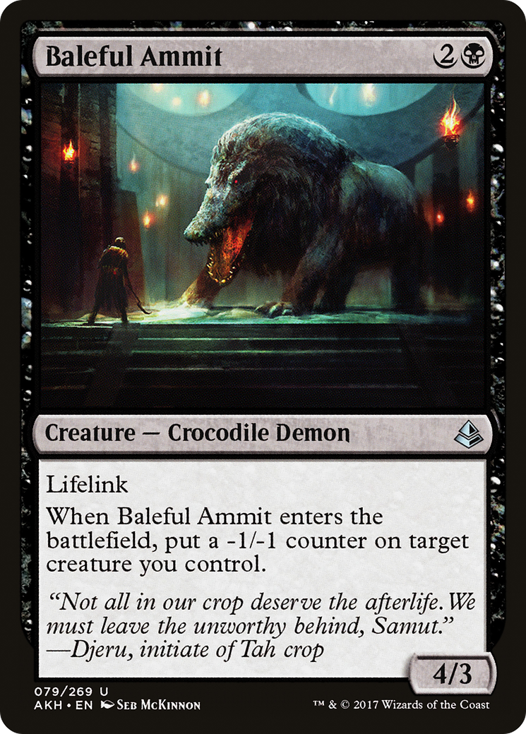 Baleful Ammit [Amonkhet] - The Mythic Store | 24h Order Processing
