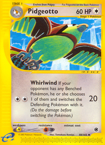 Pidgeotto (88/165) [Expedition: Base Set] - The Mythic Store | 24h Order Processing